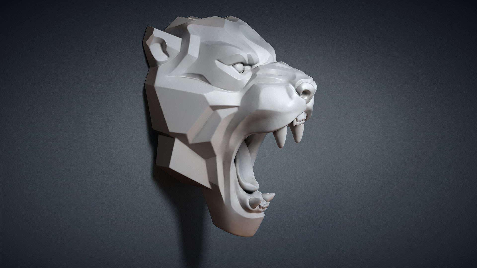 3D roaring leopard sculpture model https://p.turbosquid.com/ts-thumb/wH/n1yJdP/iQPv8F9q/leopardangrystylizedsculpture04/jpg/1586359025/1920x1080/fit_q87/66f844f9807e6ff1392a166175b44b753ac5ca34/leopardangrystylizedsculpture04.jpg
