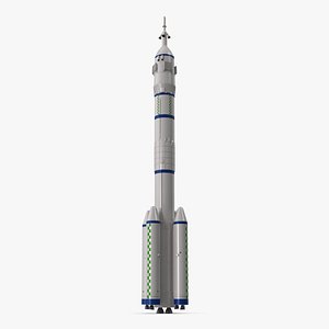 Modern Space Rocket