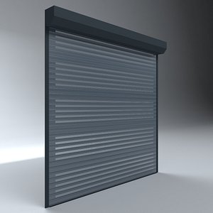 garage door electric 3D model