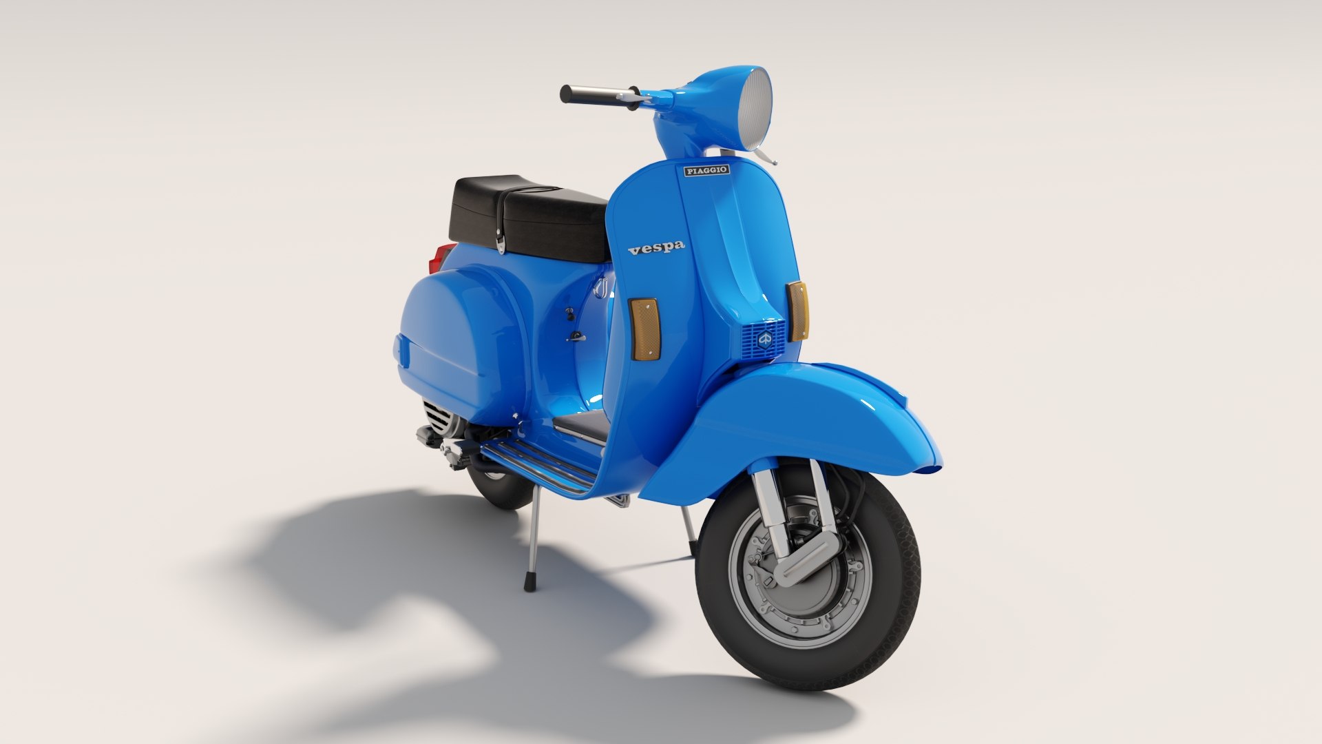 Vespa P200E 3D - TurboSquid 2226905