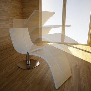 chair chaise dragonfly bonaldo 3d model