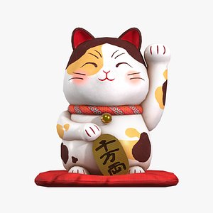 Lucky Cat 3D model