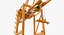Grue à portique pour manutention de conteneurs Orange Rigged