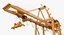 Grue à portique pour manutention de conteneurs Orange Rigged