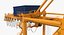 Grue à portique pour manutention de conteneurs Orange Rigged