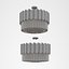 Chandelier kristallen kroonluchter silver gold