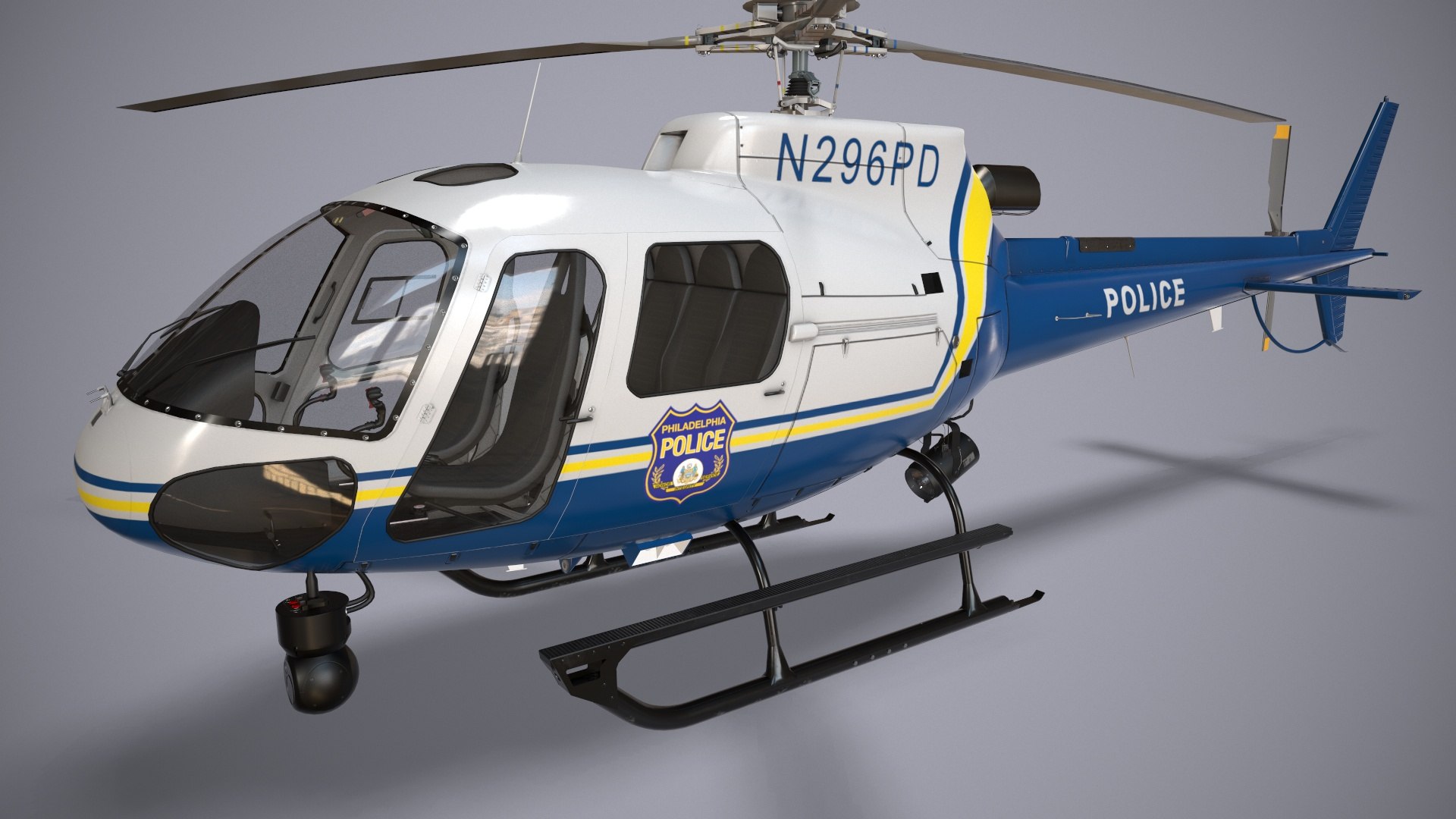 helicopter as-350 philadelphia police 3D https://p.turbosquid.com/ts-thumb/wH/wlgiIO/zR/preview_camera1_00001/jpg/1734713629/1920x1080/fit_q87/81f69858cbd513701d3a148b7704a155186bd07a/preview_camera1_00001.jpg