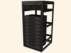 QSC Power Amp Rack (9 x CX1102)