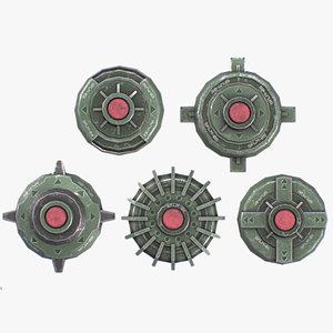 Scifi land mine collection