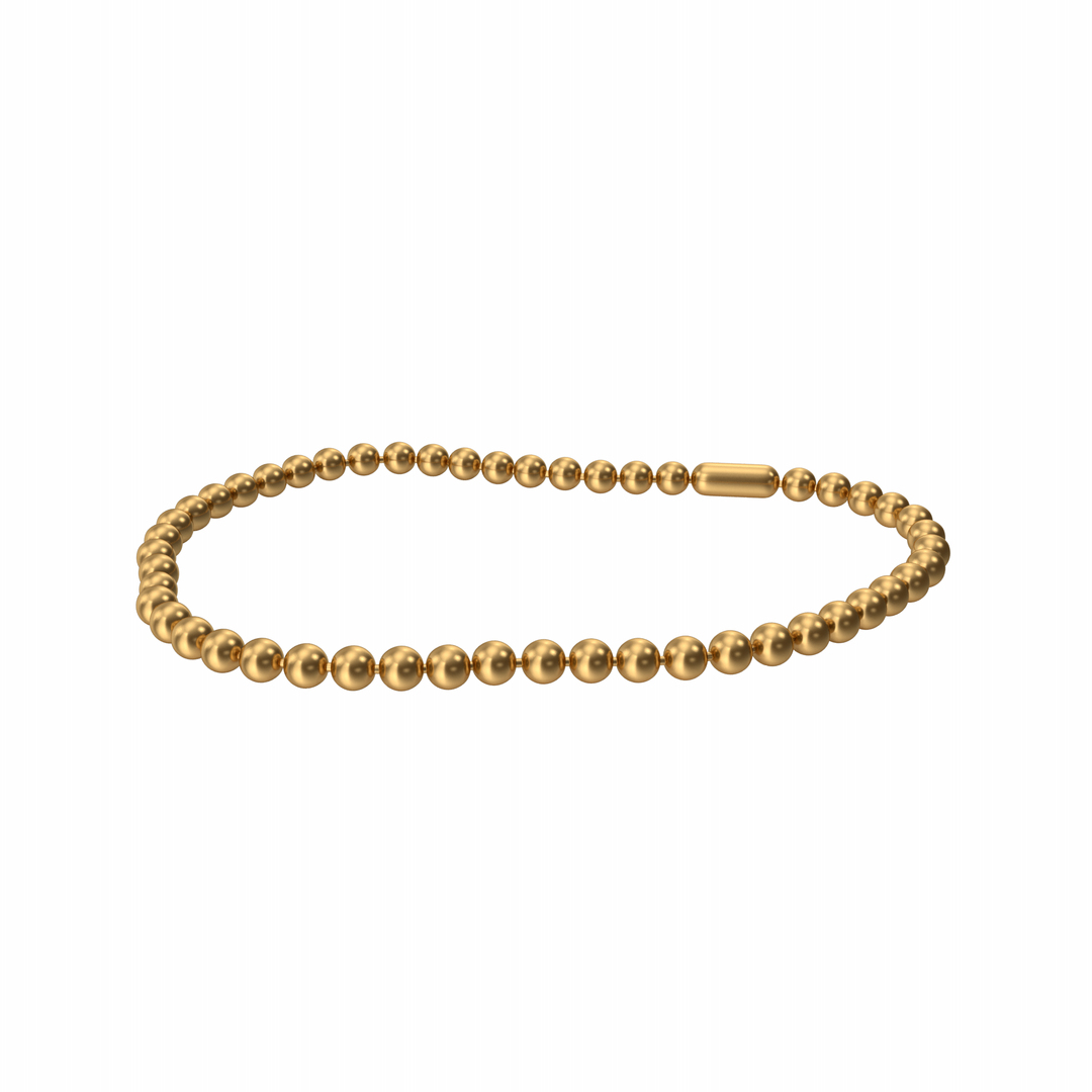 Gold Chainlet 3D Model - TurboSquid 2226712