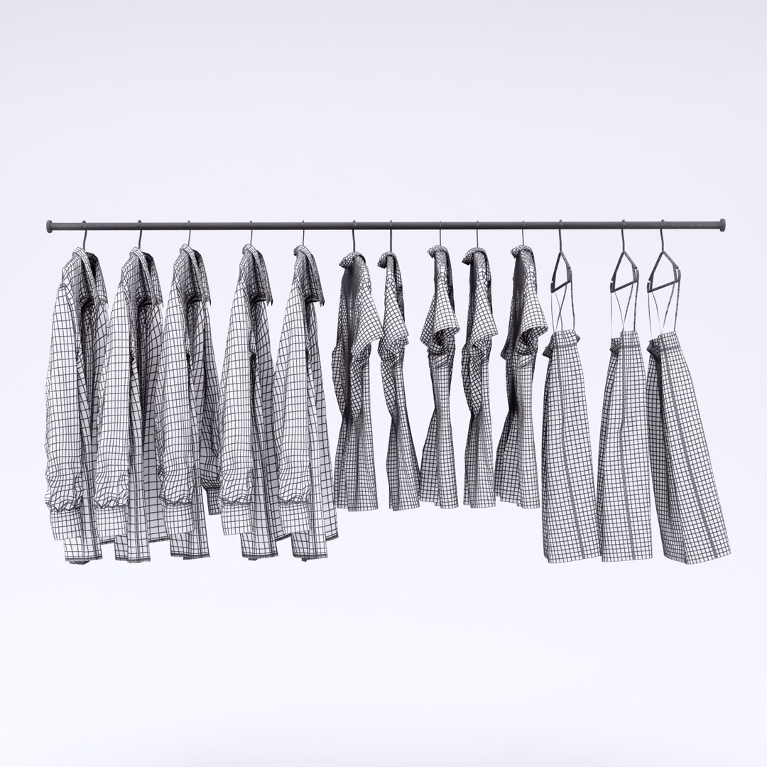 Clothes Hangers 3d Max