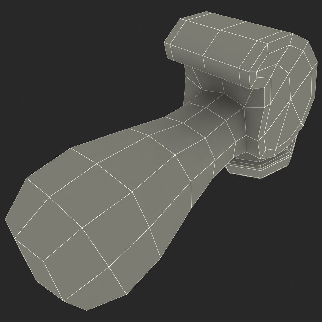 Toy Hammer 3d Max