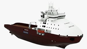 Supply Vessel Nordic Wind model