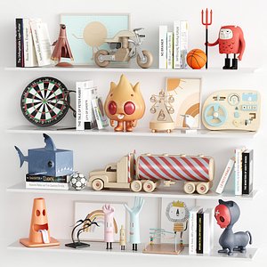 Children Room Set 10 3D model