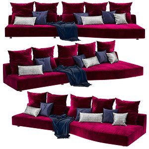 edra absolu sofa 3D
