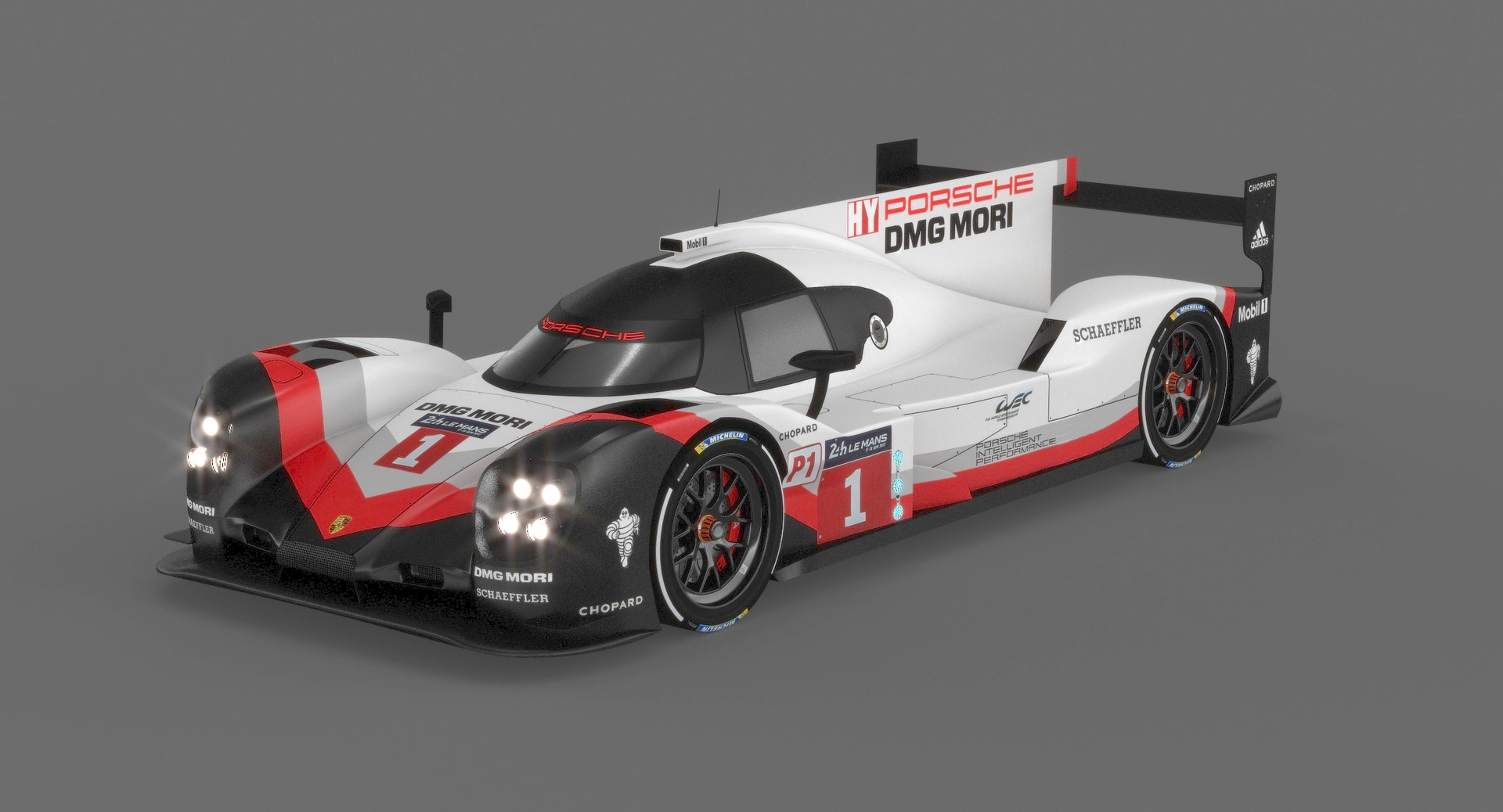 3D Porsche 919 Hybrid 1 - TurboSquid 1217096
