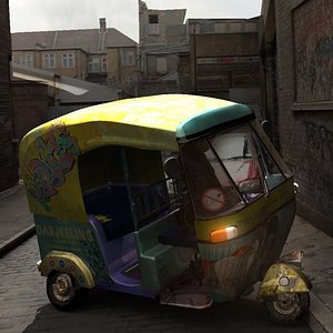 Download Bangladeshi Rickshaw for GTA 5