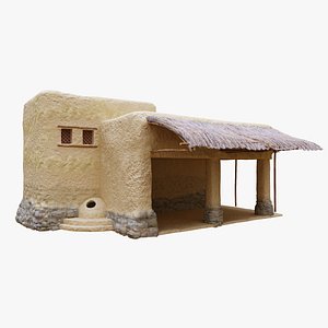 old arabic islamic house 3D