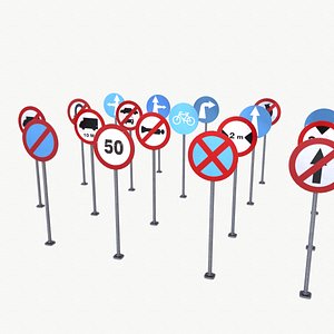 Road sign pack 2