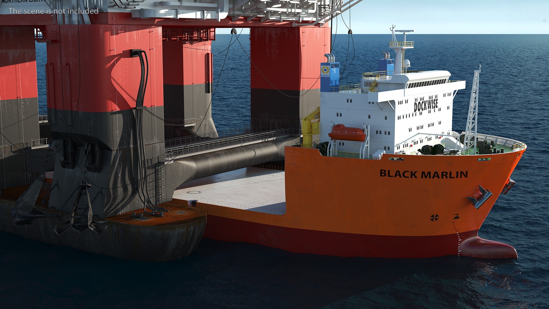 black-marlin-heavy-load-carrier-with-drilling-rig-3d-model-turbosquid