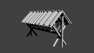 3D farm feeding model