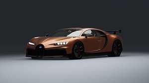 Bugatti Chiron Pur Sport 3D model