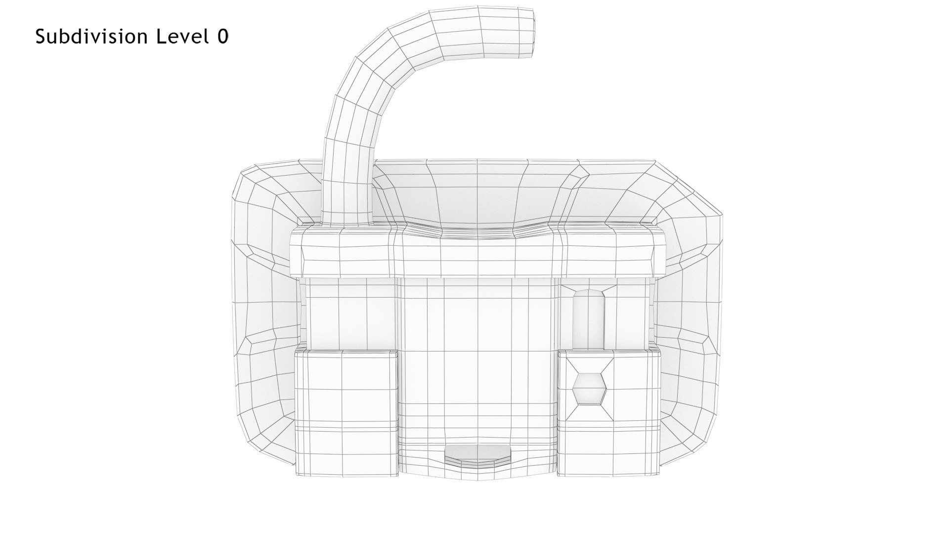 Self Ligating Dental Braces Bracket V13 3D model TurboSquid 2116390