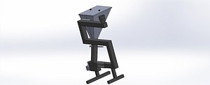 3D Pellet stove model