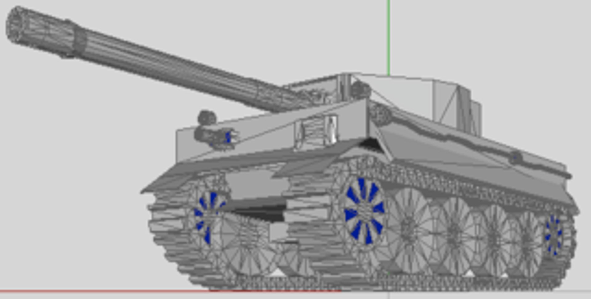 Maya Tiger Tank
