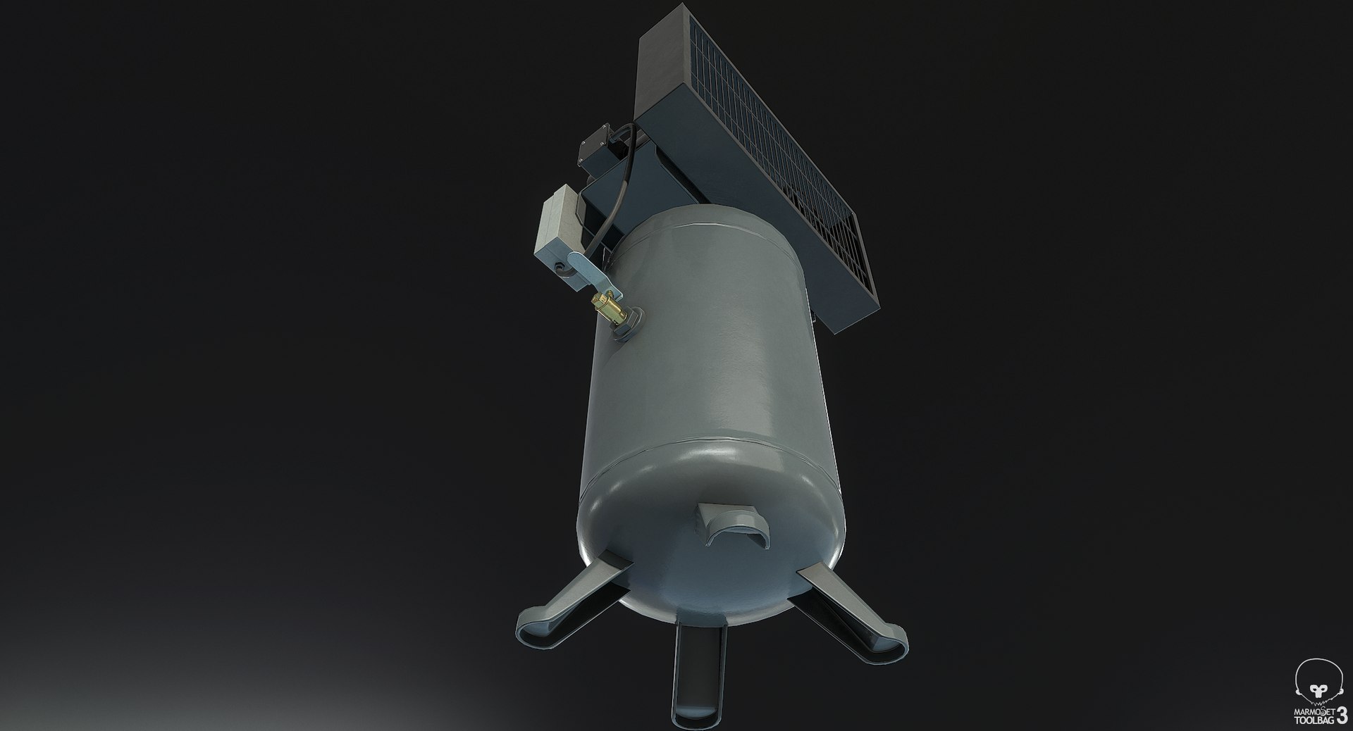 3D model air compressor https://p.turbosquid.com/ts-thumb/wI/QkCoWY/dBkRsxd8/screenshot008/png/1509389070/1920x1080/fit_q87/1296acce4bd61b905dd8c05e049c0ee60b760d46/screenshot008.jpg