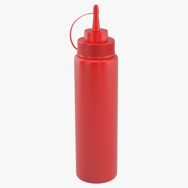 Ketchup Bottle 3D - TurboSquid 1858376