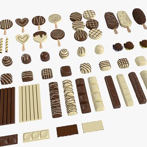 Chocolates 3D model