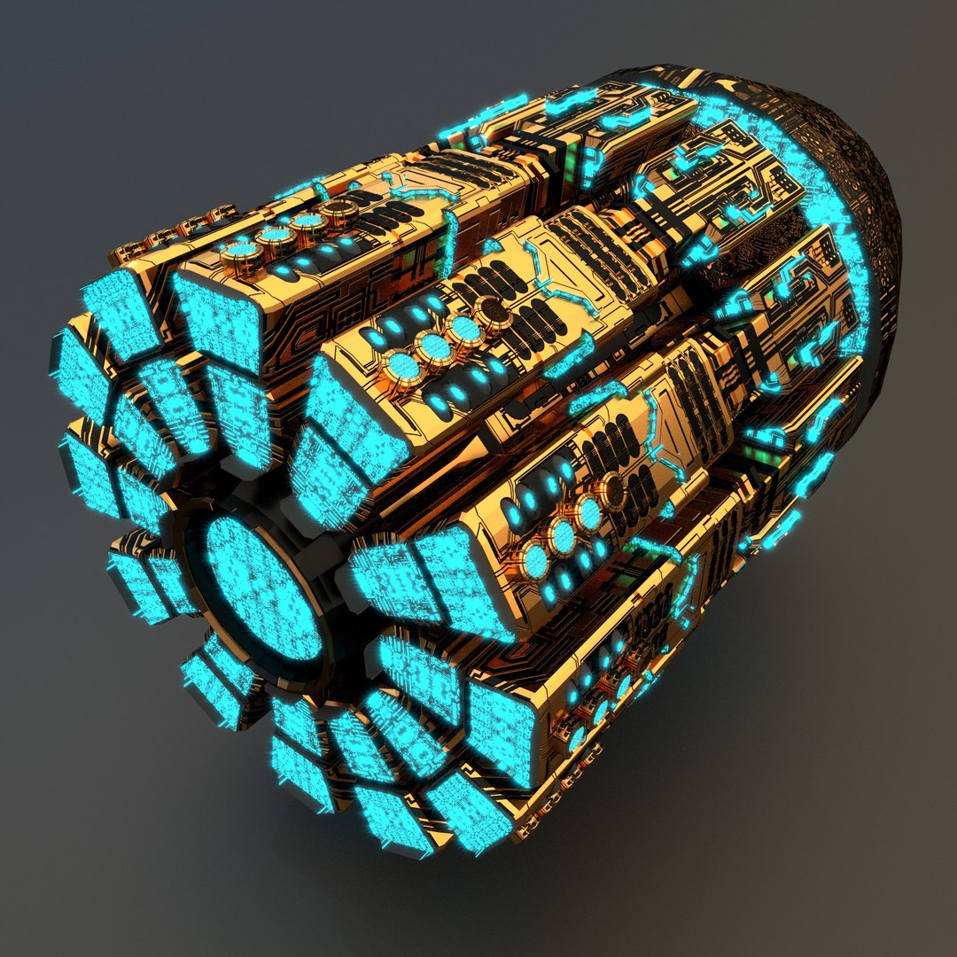 Ftl Drive 3D Model - TurboSquid 1657013