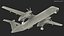 Avion de passagers à double turbopropulseur
