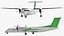 Avion de passagers à double turbopropulseur