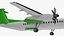 Avion de passagers à double turbopropulseur