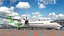 Avion de passagers à double turbopropulseur