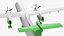 Avion de passagers à double turbopropulseur