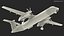 Avion de passagers à double turbopropulseur