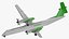 Avion de passagers à double turbopropulseur
