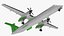 Avion de passagers à double turbopropulseur