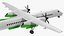 Avion de passagers à double turbopropulseur