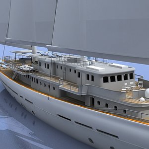 3ds max classic yatch