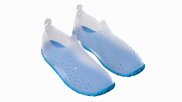modelo 3d Zapatos de Agua para Niños Transparente - TurboSquid 1851562