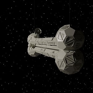 mystery satellite love 3D model