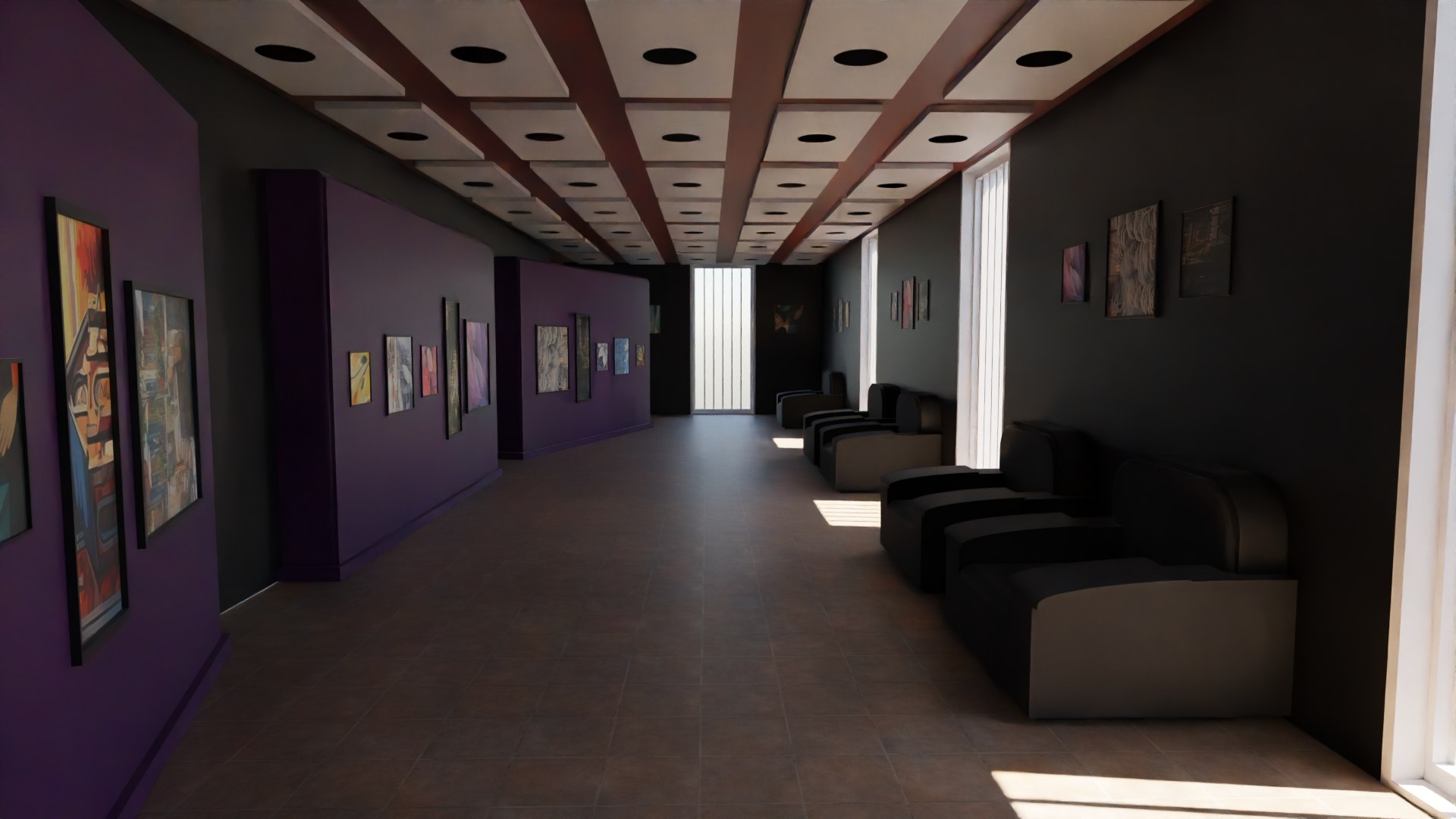 Image showcasing Art Gallery 3D - TurboSquid 2157920