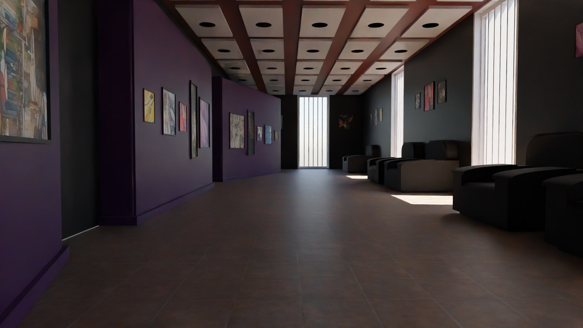 View of Art Gallery 3D - TurboSquid 2157920