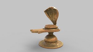 five head snake oil lamp 3D model