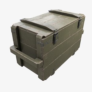 Military Crate 01 3D model