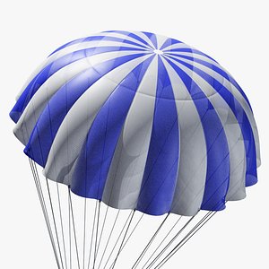 3D model parachute marvelous designer